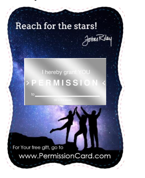 2 for the Price of 1 - Permission Granted Card!